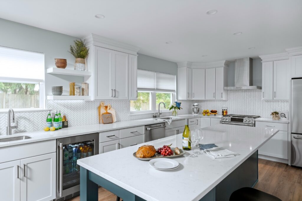 Professional kitchen cabinet installation